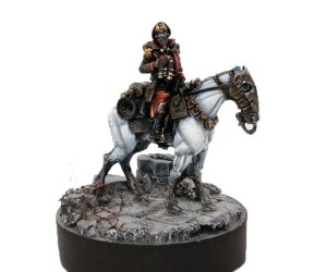 MOUNTED DEATH RIDER COMMISSAR (Games day)