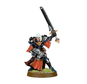 SISTER OF BATTLE SUPERIOR WITH CHAINSWORD AND BOLT PISTOL