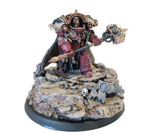 GABRIEL ANGELOS, CHAPTER MASTER OF THE BLOOD RAVENS