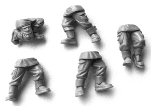 Cadian Shock Troops legs only (5 pcs)