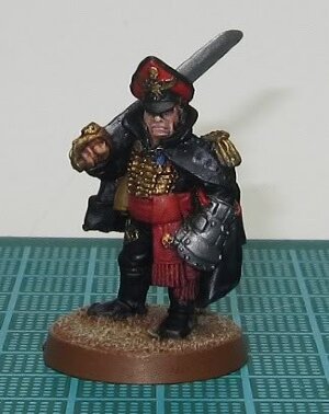 COMMISSAR WITH SWORD AND FIST