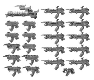 THOUSAND SONS RUBRIC MARINES WEAPONS SET