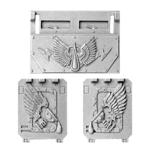 BLOOD ANGELS RHINO DOORS AND FRONT PLATE